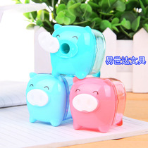 Del pencil sharpener 0557 pencil sharpener super cute mini piggy pencil sharpener pen knife stationery