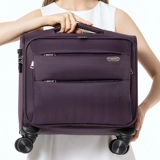 Маленький чемодан, ткань, 20 дюймов, ткань оксфорд, 18 дюймов