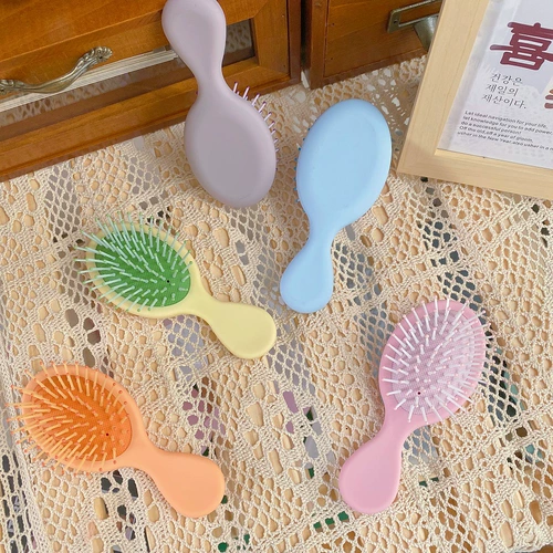 Кушон, расческа, подушка безопасности, портативный кремовый маленький милый высококачественный массажер, «сделай сам»