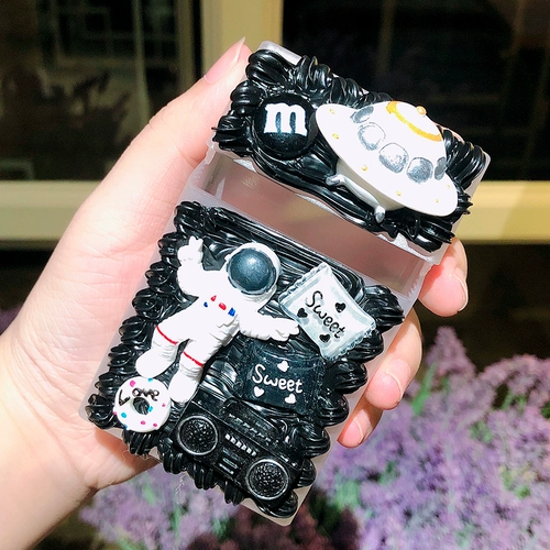 Креативный кремовый милый портативный портсигар ручной работы для друга