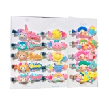 Кремовая заколка для волос, детский мультяшный набор материалов для школьников, милый аксессуар для волос ручной работы, «сделай сам», популярно в интернете