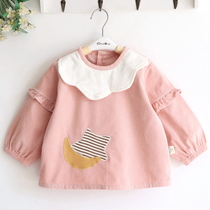 Star Moon Girl Light Core Suede Girl Baby Boy Waterproof Hood Clothing Woman Baby Kindergarten Anti-Wear 73-130