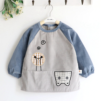 Plaid Cat Tree Children Boys and Girls Autumn and Winter Thickened Pure Cotton Corduroy Waterproof Cover Baby Clothing
