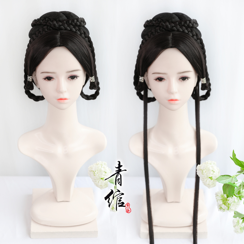 Chinese Hanfu wig princess fairy cosplay hair wig Hanfu suit fairy princess drama cosplay wig