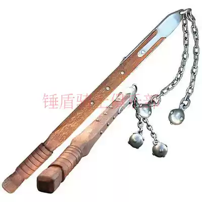 Double-headed flail metal equipment history repeat handicrafts