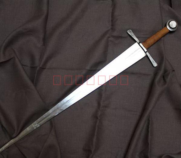 14 Century Fflint One-handed Sword Metal Instruments History Repeating Handicrafts