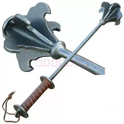 Rose-shaped leaf hammer Metal instrument Historical reenactment Handicrafts