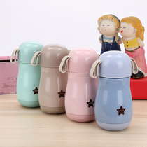 Stainless steel advertising Cup student water Cup printing wholesale opening gifts custom kindergarten activities small gift LOGO