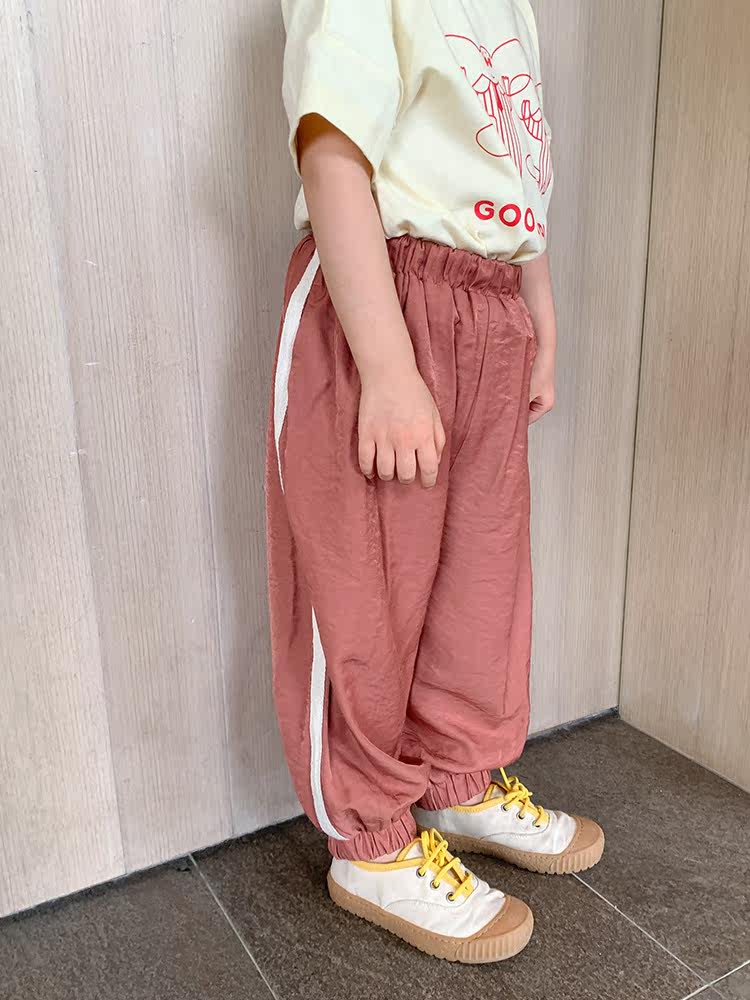 Wild Persimmon children's clothing original design summer boys and girls summer universal pants Japan fabric 7