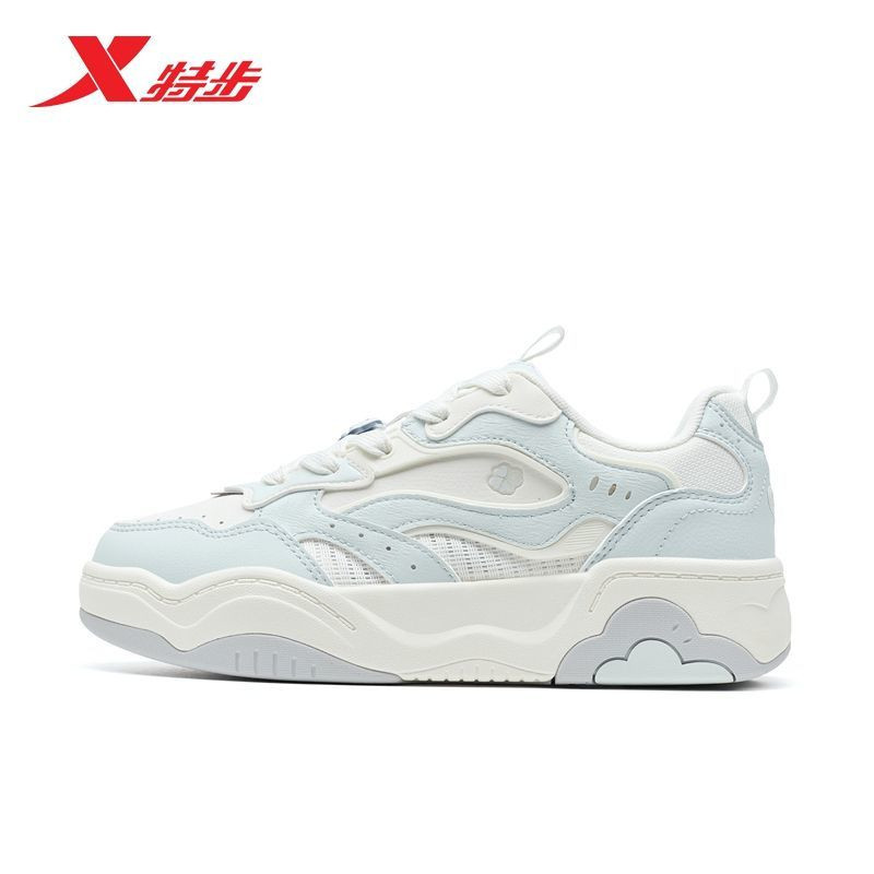 Xtep Sweet Cone Shoes Women's Sneakers 2026 Summer Soft Sole Comfortable Lightweight Student Sports Shoes 974218310031