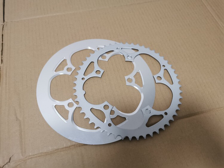 Folding car BCD130 dental plate 53T 52T Dead Dead Denis Dental Disk P8 Steel Steel Steel Steel Steel Steel Aluminum Alloy Patch Patch