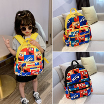 Child Double Shoulder Bag Small Boy Backpack Cartoon Graffiti Casual Parent-child Shopping Street Accessories Bag Nursery School Girl Bag