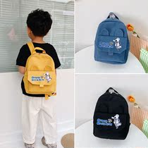 Child childrens school bag girl light double shoulder bag baby printed small backpack kindergarten small and medium class cute bag bag