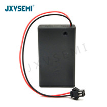 3xAAA 4 5V Three-section 7 battery cartridges SM terminals plug 7 3 of battery seats with lid switch