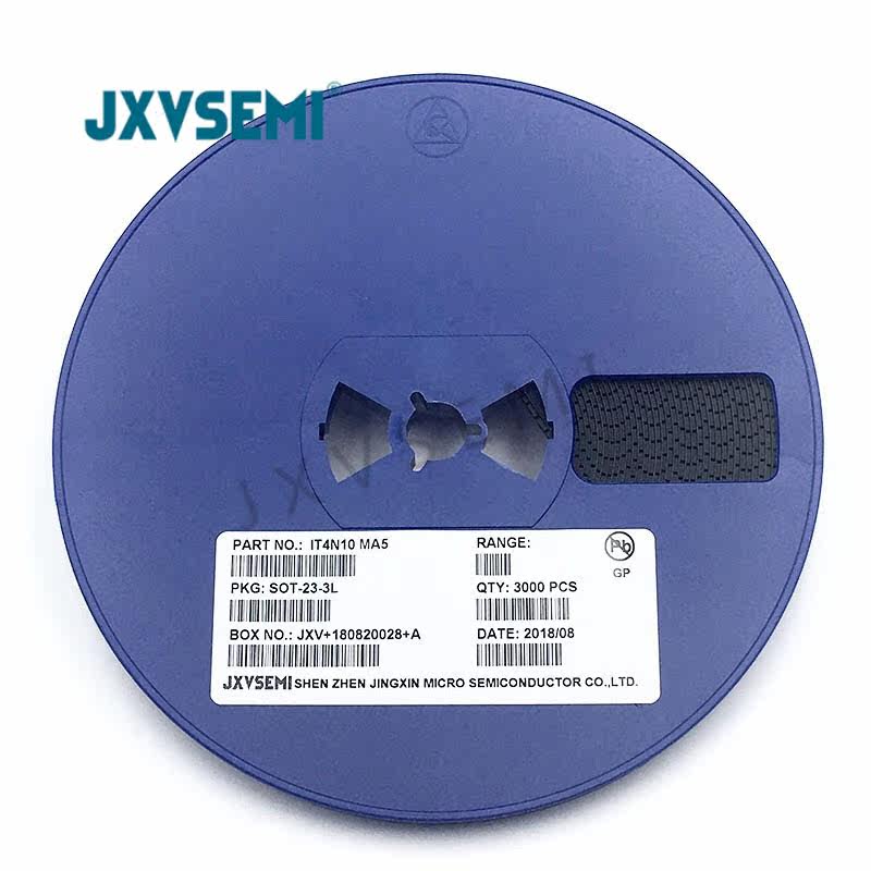 IT4N10 screen printing MA5 4A 100V SOT-23 N-channel patch MOS field effect transistor