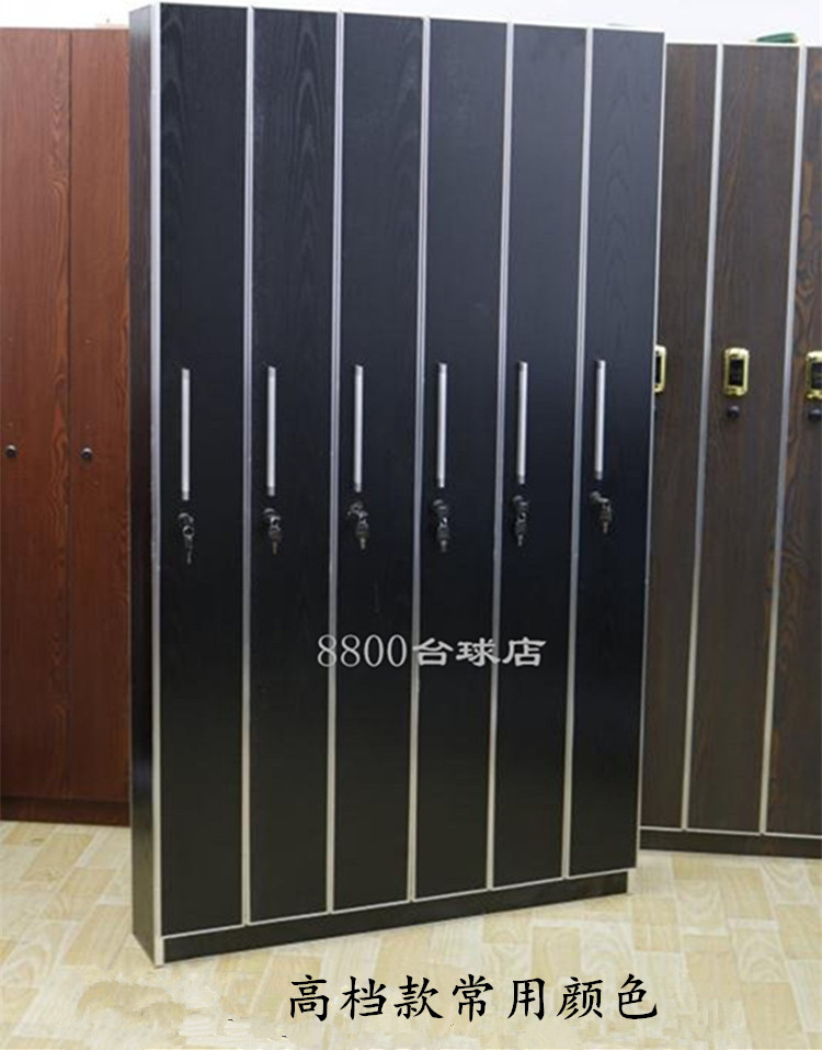 Billiard club cabinet member club cabinet club storage cabinet display cabinet with lock custom nine ball club cabinet 8800 billiards shop