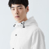 [Rõ ràng] GXG Men Spring Men Hợp thời trang Áo trùm đầu màu trắng giản dị # 181121485 - Áo khoác đôi áo khoác nam đẹp Áo khoác đôi