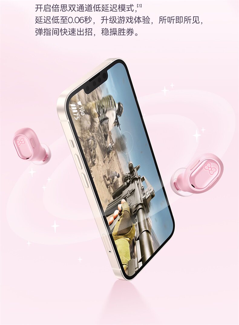 Sanrio, комфортные маленькие портативные наушники, bluetooth, Cinnamoroll 