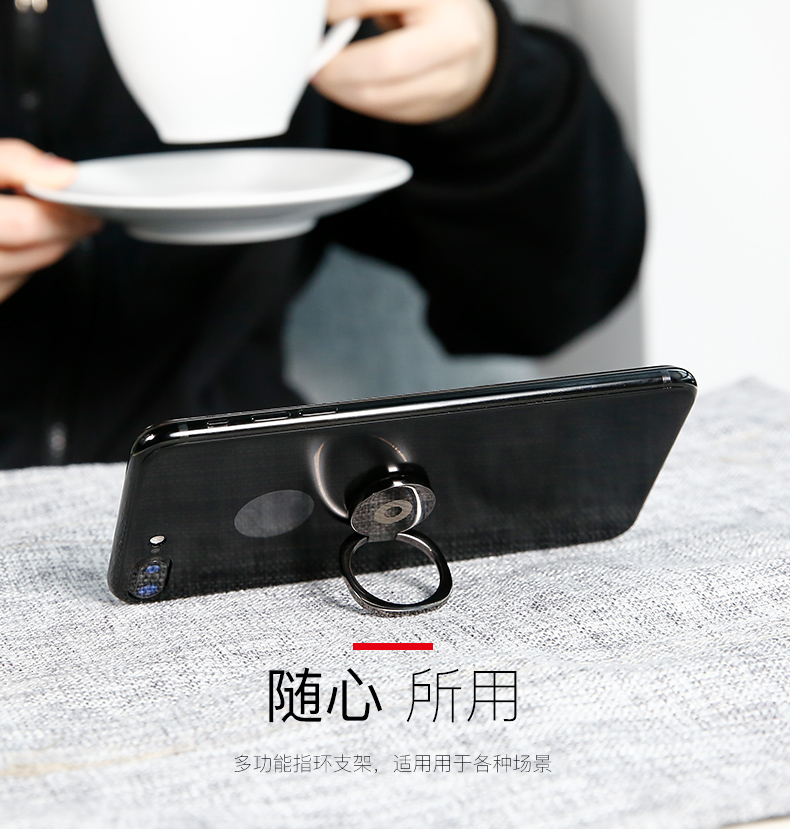 Vòng đeo tay điện thoại di động tốt nhất khóa Apple X ring khóa ngón tay khóa nhẫn từ tính Huawei oppo vòng đeo tay nữ 6 ngón tay khóa hỗ trợ vivo nhẫn phụ kiện ngón tay phụ nữ phổ biến rung rung vòng nhẫn ngón tay - Nhẫn nhẫn vàng 24k