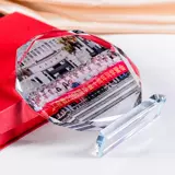 Компания Сувенир Практический выпускной класс Творческий Custom Cristal Octagonal Trophy, Photo Photo Conference Небольшой подарок