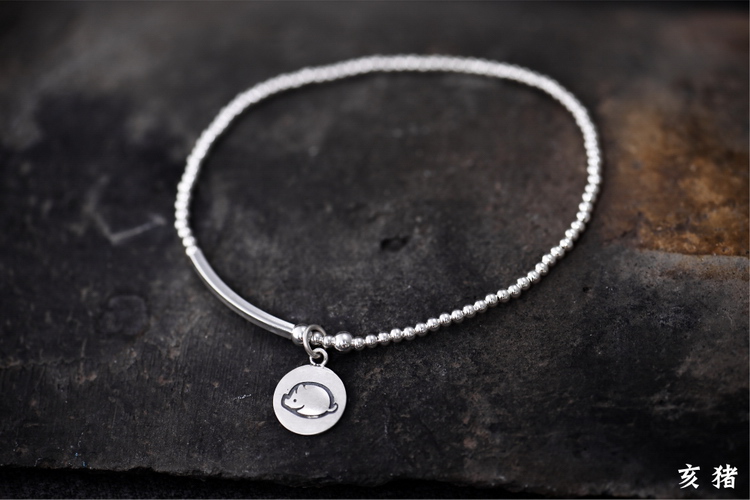 Bracelet de cheville Femme en Argenterie - Ref 3103886 Image 23