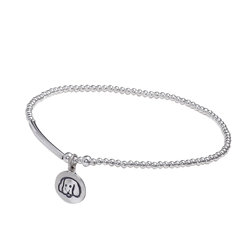 Bracelet de cheville Femme en Argenterie - Ref 3103886 Image 5