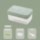 [Bamboo Green Single Layer 24 Grid] Fun Box