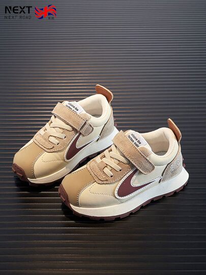 韩国Uamtor儿童阿甘鞋2025秋冬新款女童软底运动鞋男童轻便老爹鞋