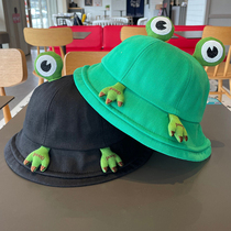UK Next Kiss childrens fisherman hat Spring and autumn thin male and female sunbeds cute casual sun hat