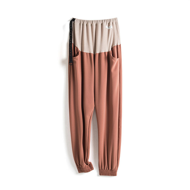 ພາກຮຽນ spring ແລະ summer ໃຫມ່ chiffon trousers ບາດເຈັບແລະສໍາລັບແມ່ຍິງຖືພາ, ບາງຂະຫນາດໃຫຍ່, ຄົນອັບເດດ: ສະບັບພາສາເກົາຫຼີ, ສະຫນັບສະຫນູນຫນ້າທ້ອງ.