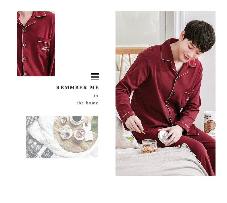 Pyjama mixte en Coton à manches longues - Ref 3005593 Image 13