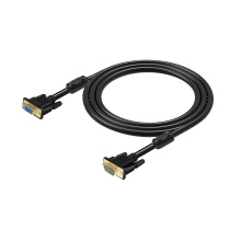 New group connection RS232 serial port data cable DB9 serial port gold-plated COM serial port cable Dual shielding dual magnetic ring Industrial grade