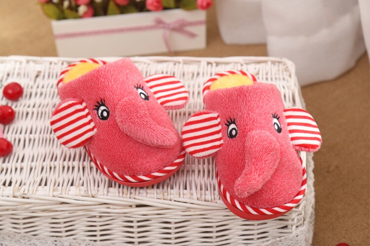 Pantoufles enfants en suède pour hiver - semelle autre - Ref 1006553 Image 8