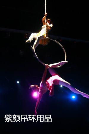 Purple Face Pole Dance Ring Dance Aerial Dance Single Ear Ring Commercial Performance Bar Acrobatic Dance Ring Hanging Ring Silk Hanging