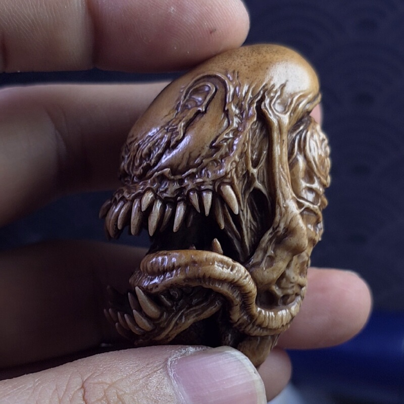 Natural Deer Antler Venom Buddha Head Three-Way Connector, Handcrafted Bracelet Accessory, Cloud Pendant, Original Craftsmanship Natural Deer Antler Venom Buddha Head Three-Way Connector, Handcrafted Bracelet Accessory, Cloud Pendant, Original Craftsmanship