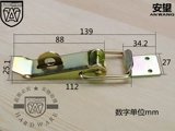 Anwang сверхмощная цветная пряжка, аппаратный замок, пряжка для багажа, деревянная пряжка с замком для коробки, аксессуары для багажа