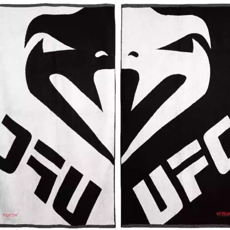 Venum Muay Thai Training and Martial Arts Special Sports Towel, Men's and Women's Outdoor Running Enlarged Sweat-Wiping Bath Towel