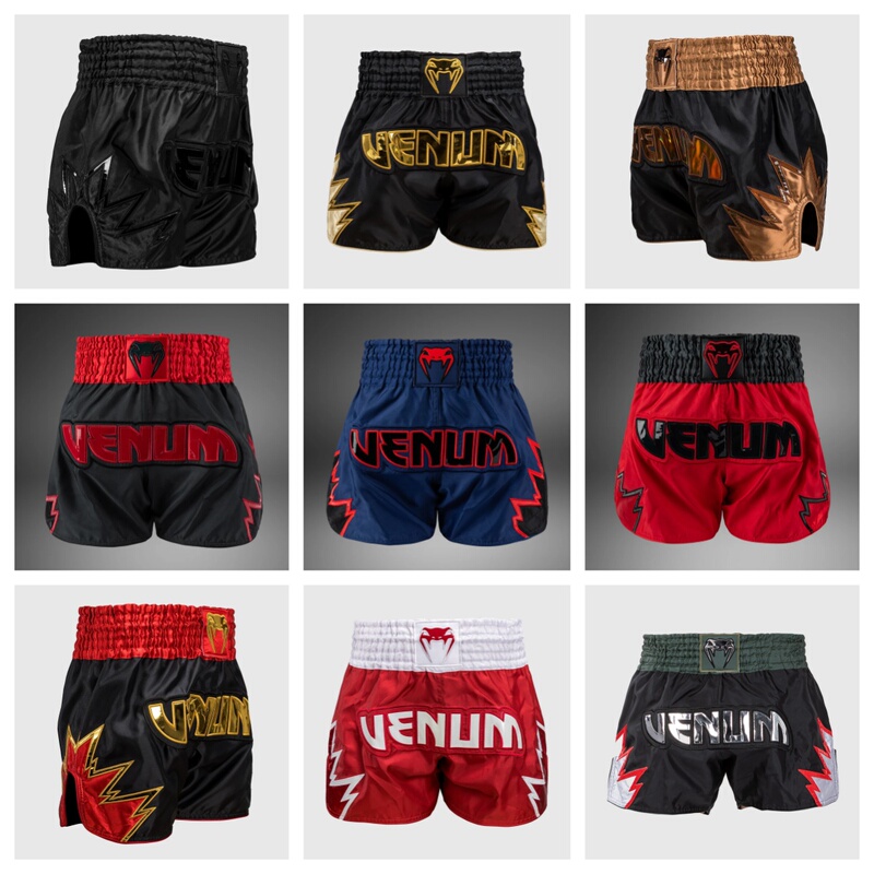 Venum Inferno Tiger Muay Thai Fighting Shorts Sanda Shorts Fighting Training Competition Fitness Muay Thai Pants