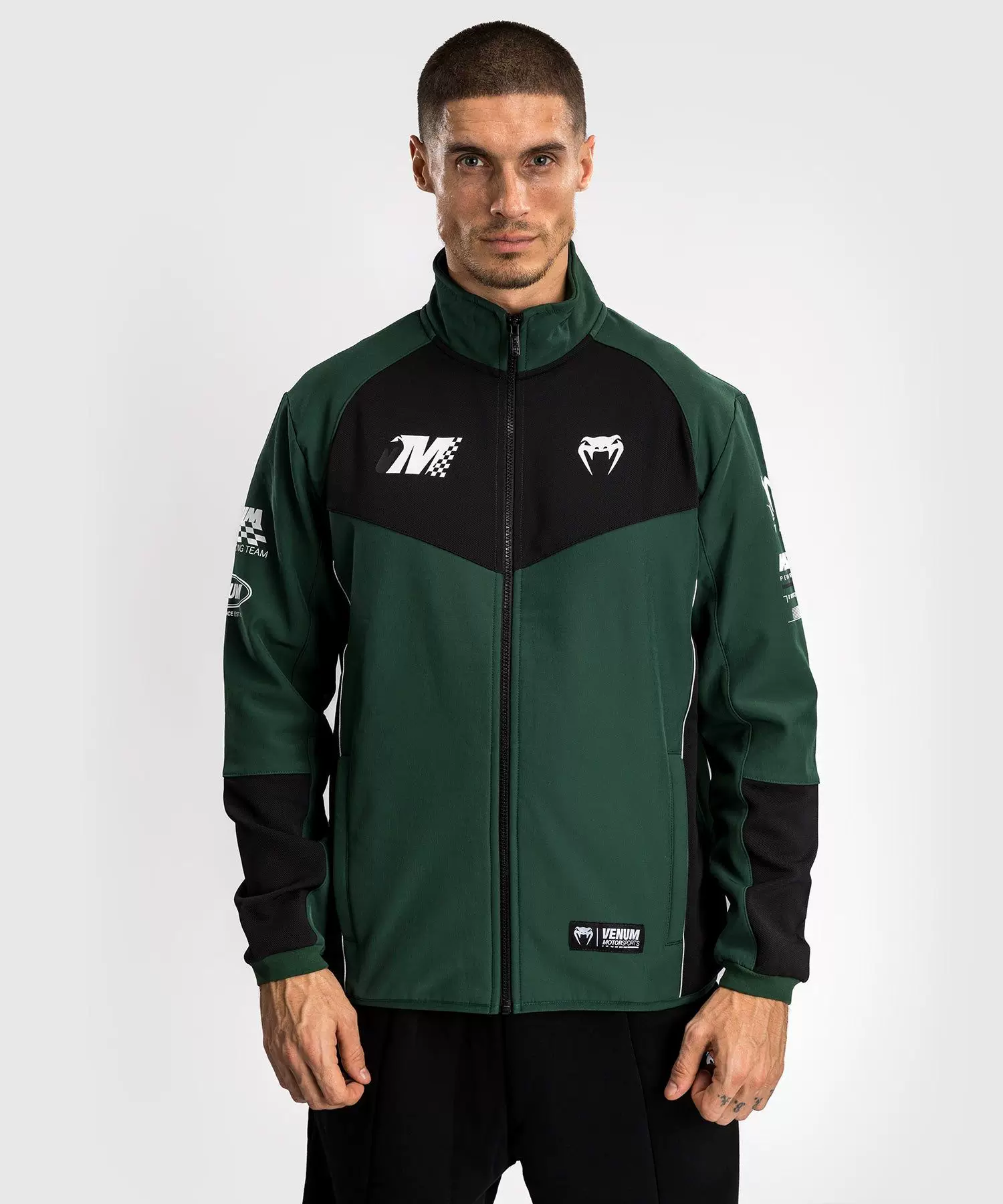 Спортивный кардиган VENUM с капюшоном, длинный рукав, спортивный костюм