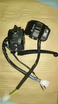 Locomotive parts automatic button ignition switch RSZ electric bicycle ghost fire left and right switch assembly