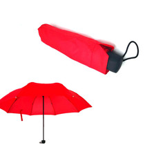 Red Umbrella Wedding Big Red Folding Three-fold Umbrella Wedding Wedding Brides Stage Performance Dance Parasel Umbrella