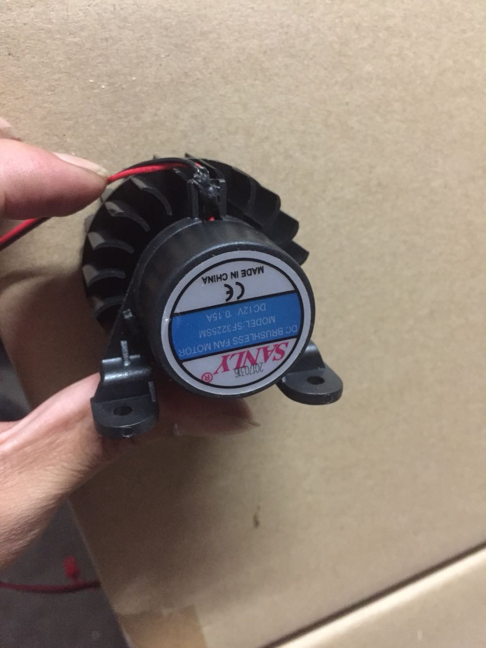 Brand new beautiful humidifier accessories ultrasonic humidifier fan SF3225SM fan 12V 0 15A