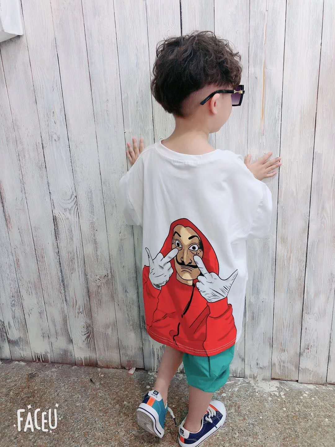 Phiên bản thủy triều quần áo trẻ em của bộ râu ông già 1C22 - Khác quần legging cho bé gái
