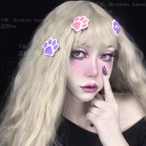 Broken bone hand for punk cute sub-culture original Cebu Spicy Girl resin hair clip headwear Accessories Side Clip