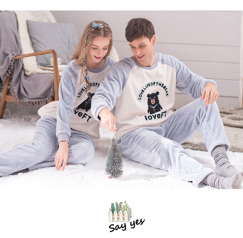 Pyjama mixte en Polyester Polyester  à manches longues - Ref 3005266 Image 9