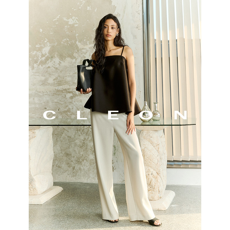 🎉CLEON夏季吊带上衣:通勤休闲两相宜,优雅一夏💃-背心吊带-淘宝好物网