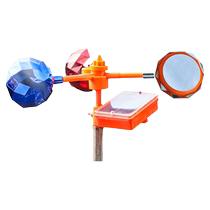 New type of bird repellent artifact fully automatic intelligent bird scare artifact bird scarer solar bird repellent orchard bird prevention
