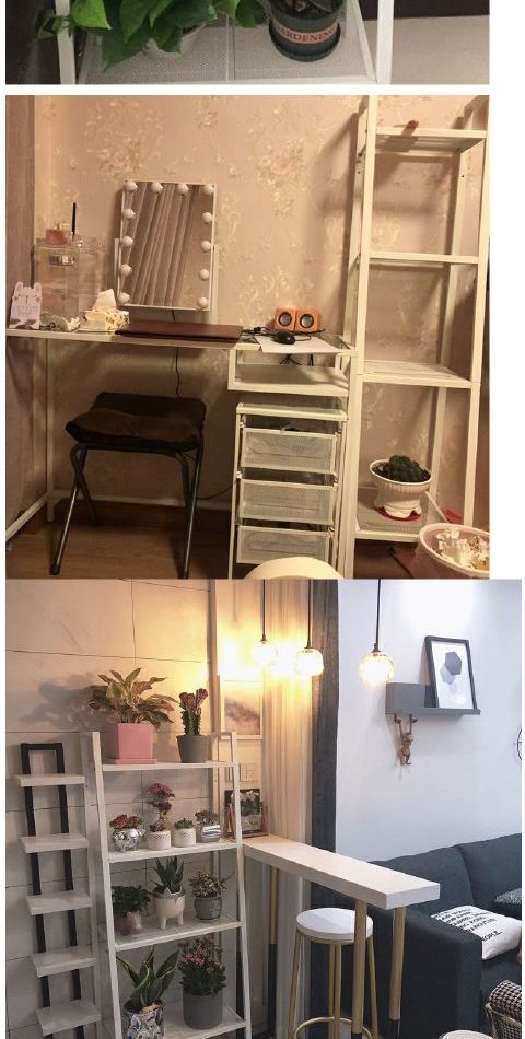 IKEA mua trong nước Lebenberg Kệ tủ Hoa đứng Kệ phòng ngủ Kệ phòng khách Phòng lưu trữ - Kệ kệ đựng sách