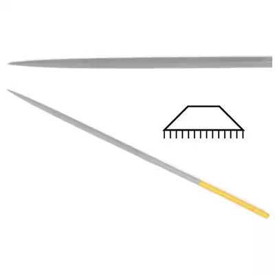 Swiss Fish Brand File Valtitan Enhanced Edition 180mm Needle Bamboo Leaf File