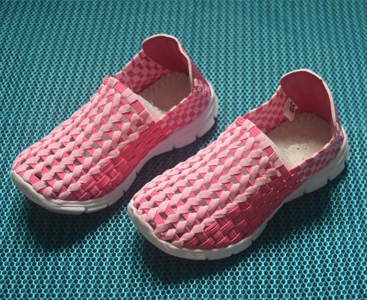 Chaussures enfants en tissu en coton pour printemps - semelle fond composite - Ref 1050336 Image 13